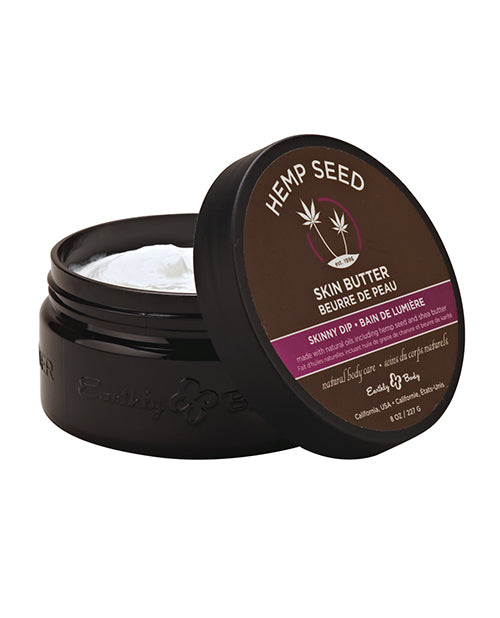 Earthly Body Hemp Seed Skin Butter - 8 oz Jar Skinny Dip