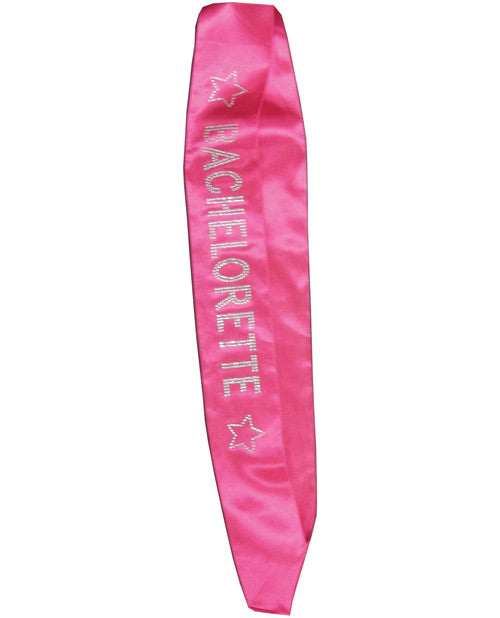 Bachelorette Sash With Crystals