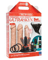 Vac-U-Lock Vibrating Dual Density ULTRASKYN Set w/Wireless Remote - Assorted Tones