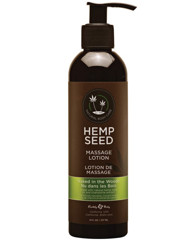 Earthly Body Hemp Seed Massage Lotion - 8 oz - Assorted Scents