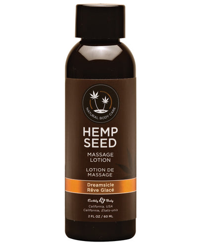 Earthly Body Hemp Seed Massage Lotion - 2 oz - Assorted Scents