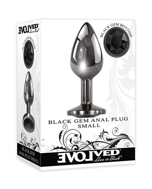 Evolved Black Gem Anal Plug - Assorted Sizes