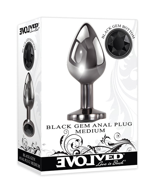 Evolved Black Gem Anal Plug - Assorted Sizes