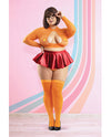 Play Mystery Mistress 6 pc Set - Orange/Red 1X/2X