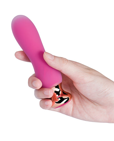 Pink Holic Curved Remote Vibrating Anal Plug