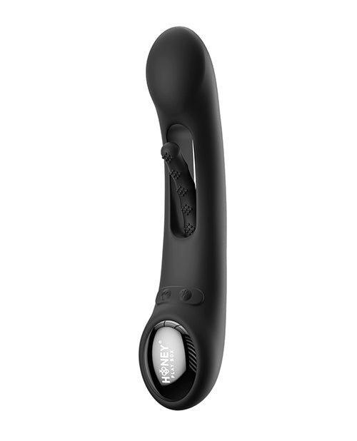 Tempo Pressure Sensing App-Controlled Flapping Vibrator - Black