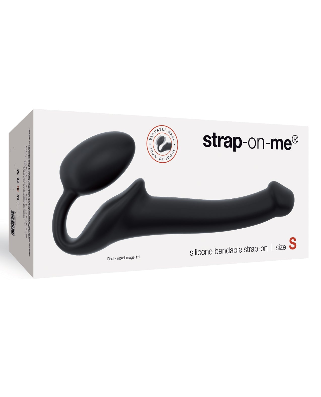 Strap On Me Silicone Bendable Strapless Strap On Small - Assorted Colors