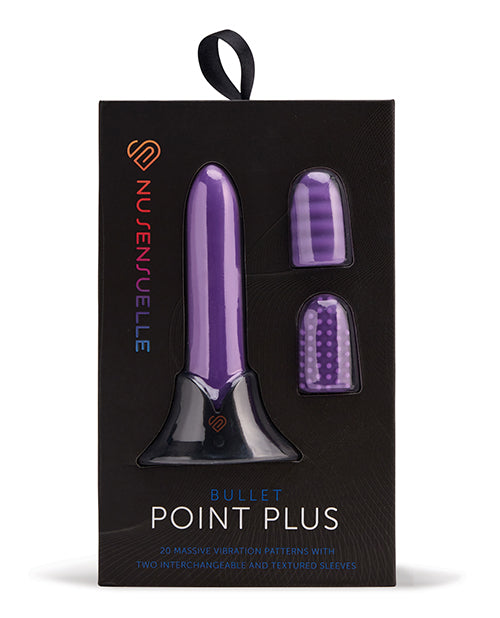 Nu Sensuelle Point Plus Rechargeable Bullet - Assorted Colors