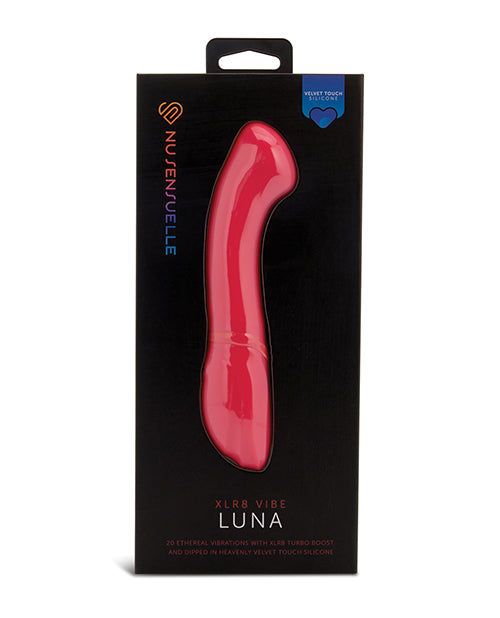 Nu Sensuelle Luna Velvet Touch Vibe - Hot Pink