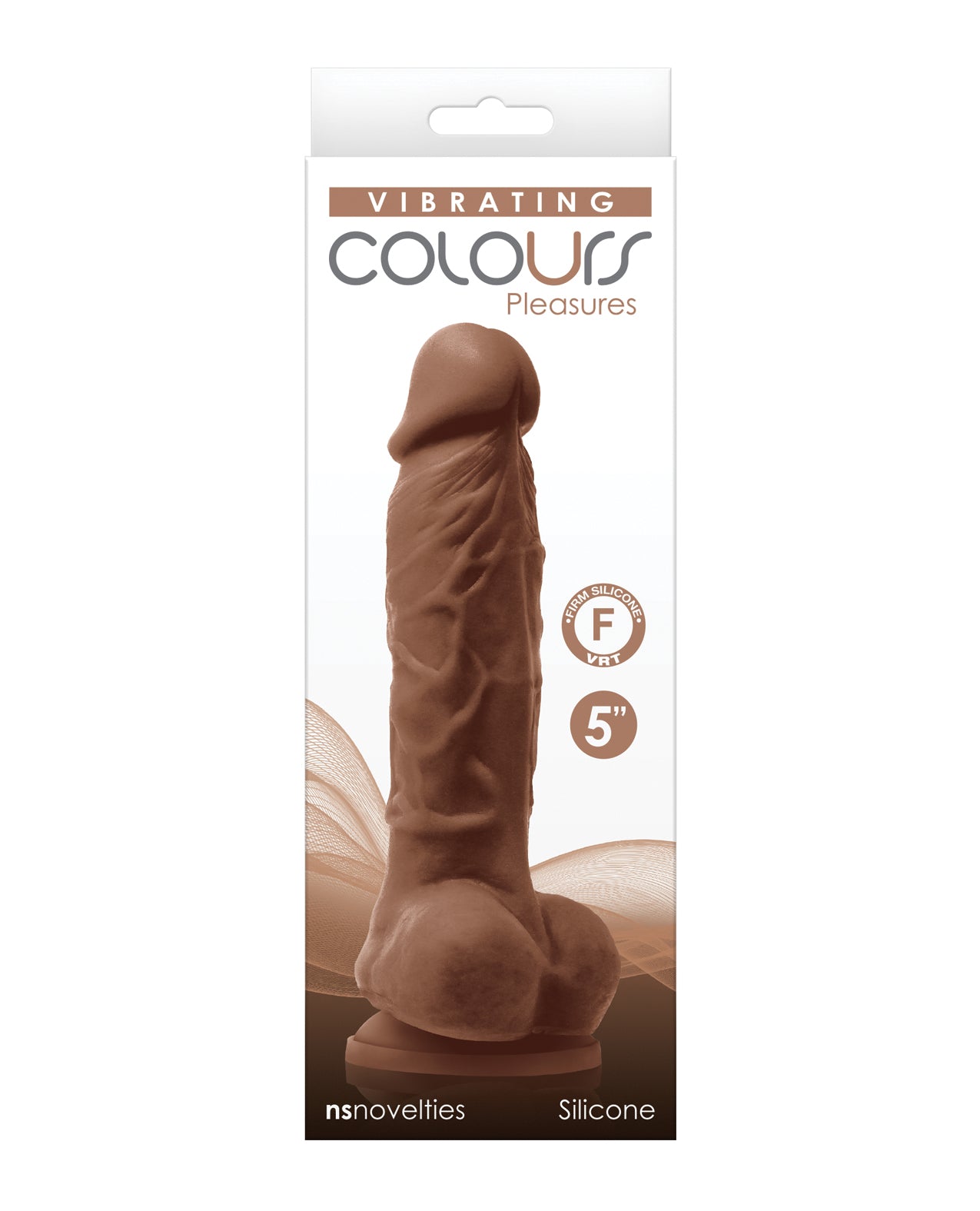 Colours Pleasures 5" Vibrating Dildo - Assorted Colors