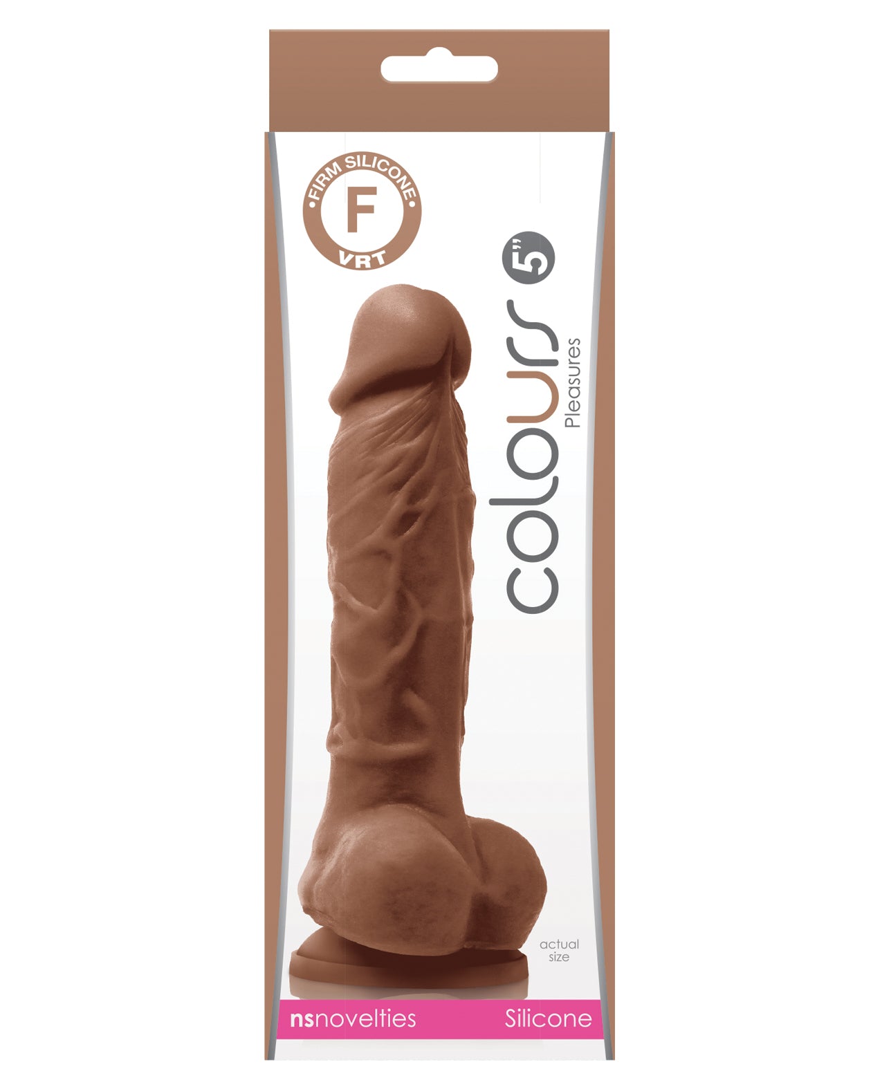 Colours Pleasures 5" Dildo w/Suction Cup - Assorted Colors