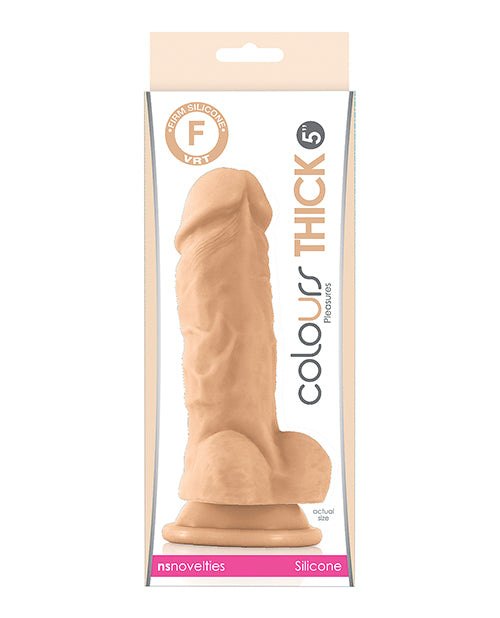 NS Novelties Colours Pleasures Thick 5" Dildo