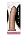 Colours Dual Density 7" Dildo - White