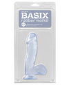 Basix Rubber Works 6.5" Dong w/Suction Cup