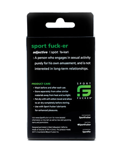 Sport Fucker Muscle Ring - Black