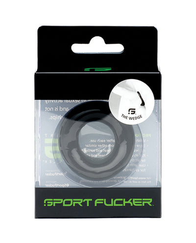 Sport Fucker Silicone The Wedge - Black