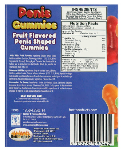 Penis Gummies Candy - 5.35 oz.