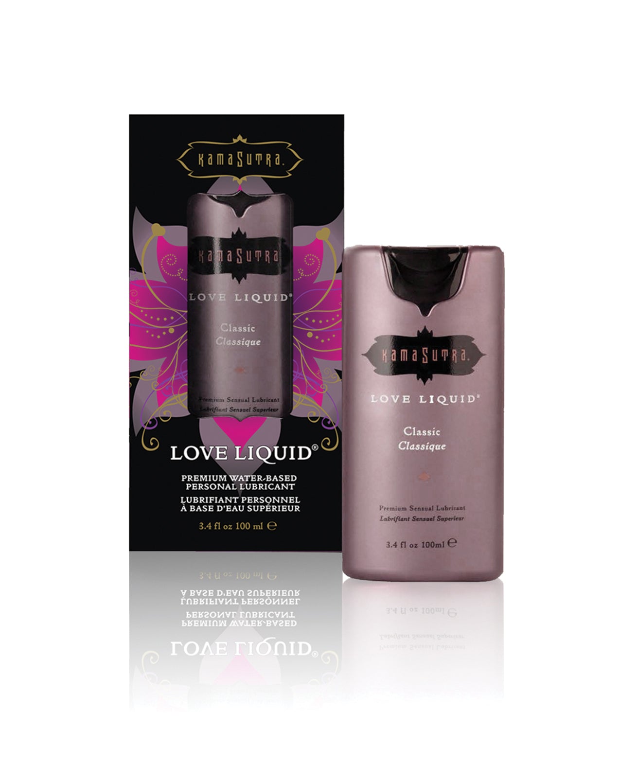 Kama Sutra Love Liquid Classic Water Based Lube - 3.4 oz