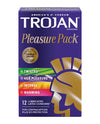 Trojan Pleasure Condoms - Asst. Box of 12