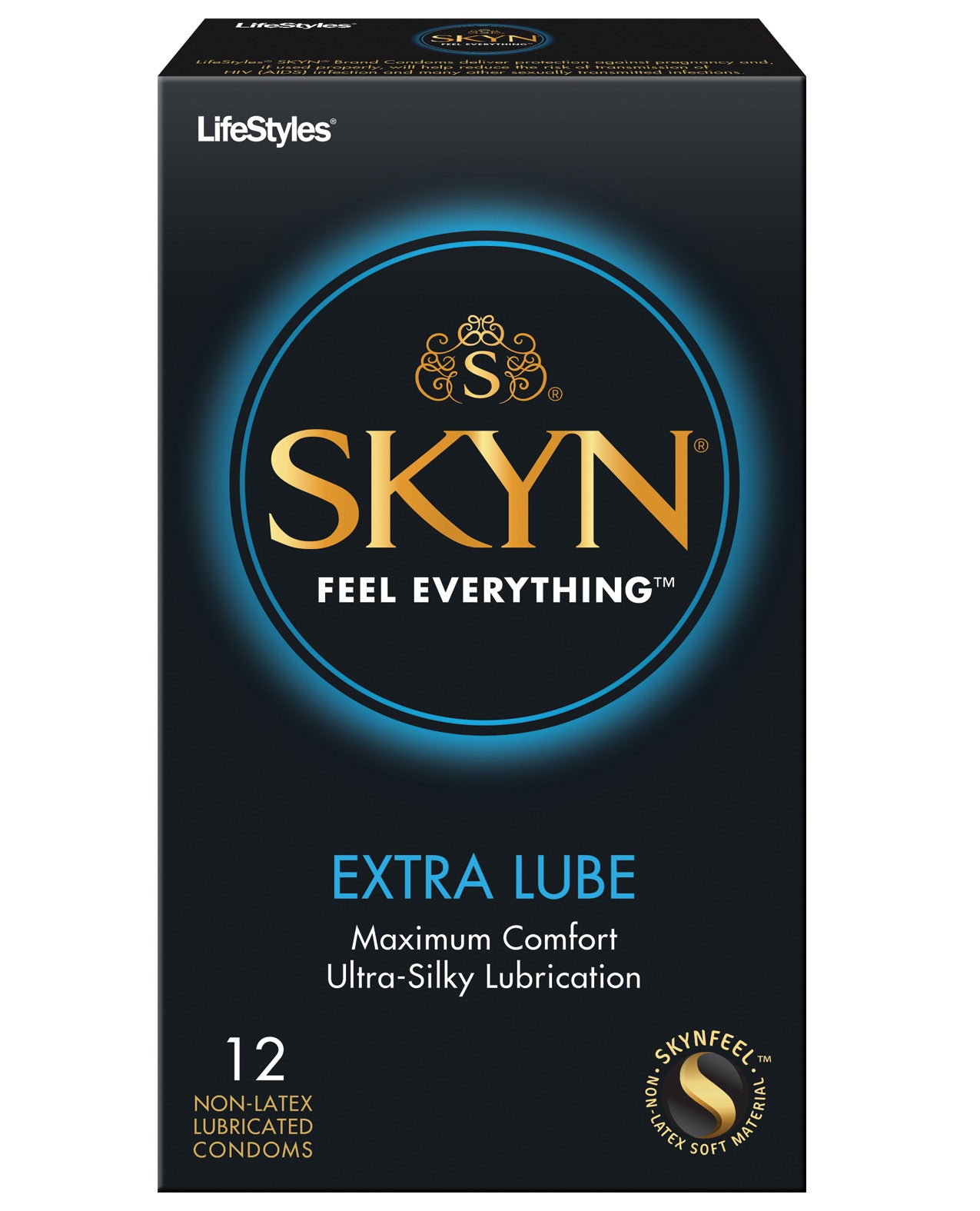 Lifestyles SKYN Extra Lubricated Condoms - Box of 12