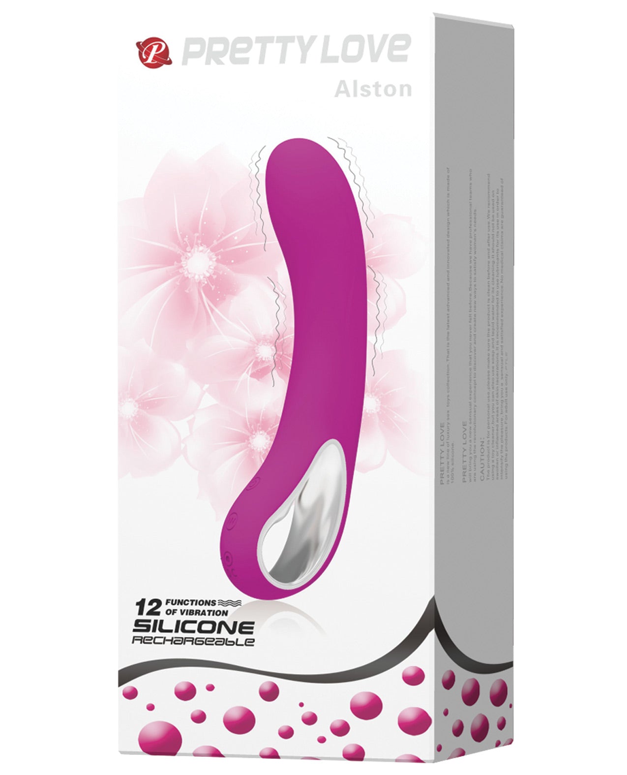 Pretty Love Alston w/Handle - 12 Function Fuchsia