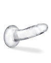 Blush B Yours Plus 5.5" Hard n' Happy Dildo - Clear