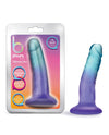 Blush B Yours 5" Morning Dew Dildo - Sapphire