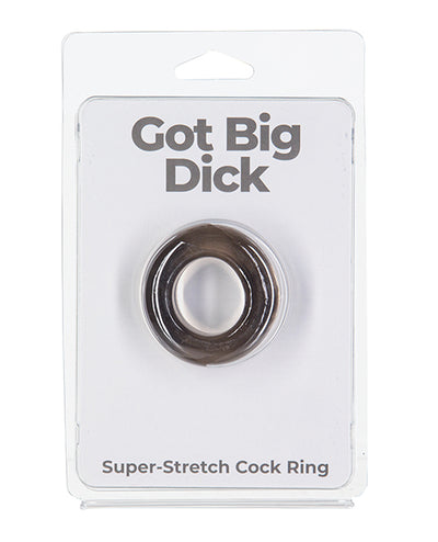 Got Big Dick Single Bumper Ring - Black