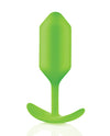 b-Vibe Weighted Snug Plug 3 - 180 g Lime