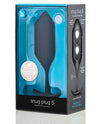 b-Vibe Weighted Snug Plug 5 - 350 g Black