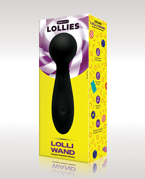 XGen Bodywand Lolli Wand Vibrator - Black