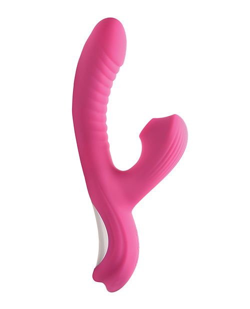 Curve Novelties Power Bunnies Come Hither Suction Vibrator - Pink