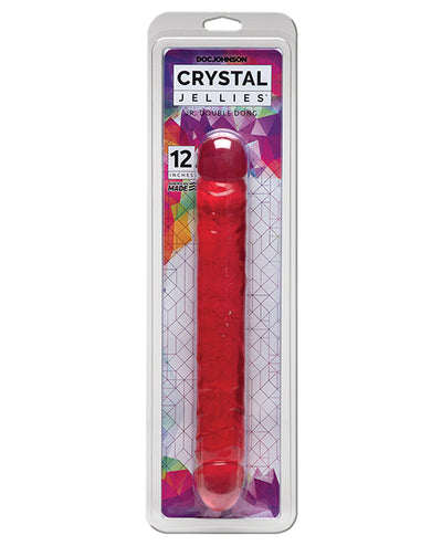 Crystal Jellies 12" Jr. Double Dong