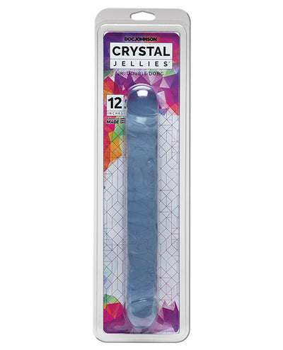 Crystal Jellies 12" Jr. Double Dong