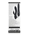 Evolved Rabbit Hole Triple Stimulation Vibrator - Black