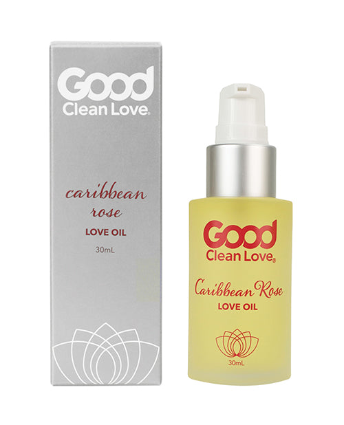 Good Clean Love Caribbean Rose Love Oil - Assorted Sizes