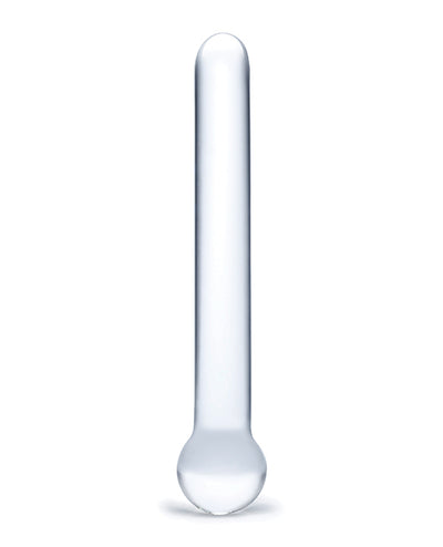 Glas 7" Straight Glass Dildo - Clear