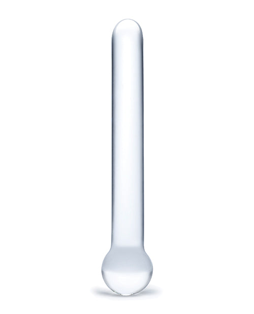 Glas 7" Straight Glass Dildo - Clear