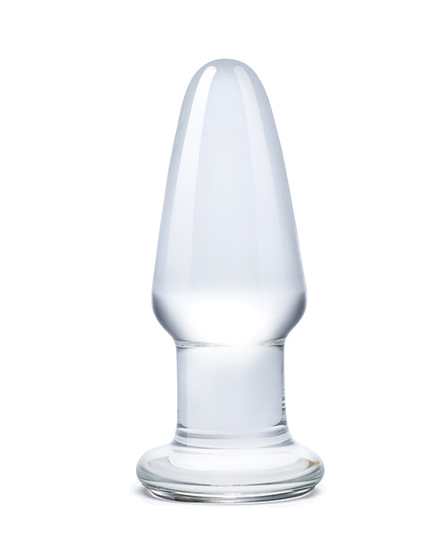 Glas 3.5" Butt Plug - Clear