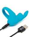 Happy Rabbit Rechargeable Cock Ring - Blue