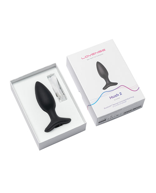 Lovense Hush 2 1.5" Butt Plug - Black