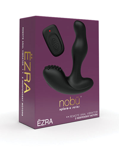 Nobu X-plore U Ezra Anal Vibrator - Black