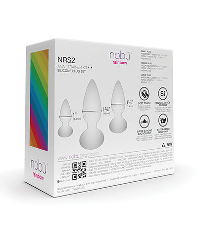 Nobu Rainbow Silicone Plug Set - Cosmic