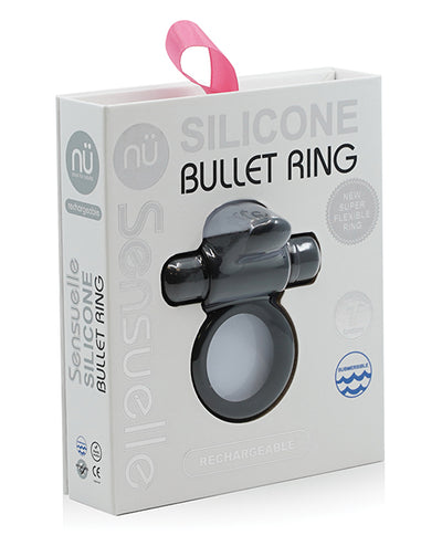 Sensuelle 7 Function Silicone Bullet Ring