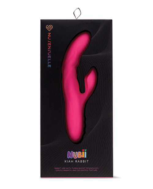 Nu Sensuelle Nubii Heating Rabbit - Pink