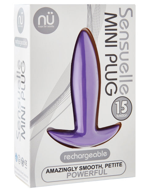 Sensuelle Vibrating Mini Plug - 15 Functions