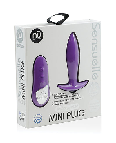 Sensuelle Remote Control Rechargeable Mini Plug