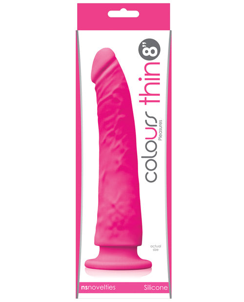 NS Novelties Colours Pleasures Thin 8" Dildo