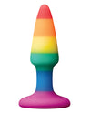 Colours Pride Edition Pleasure Plug  Rainbow - Assorted Sizes