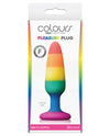 Colours Pride Edition Pleasure Plug  Rainbow - Assorted Sizes